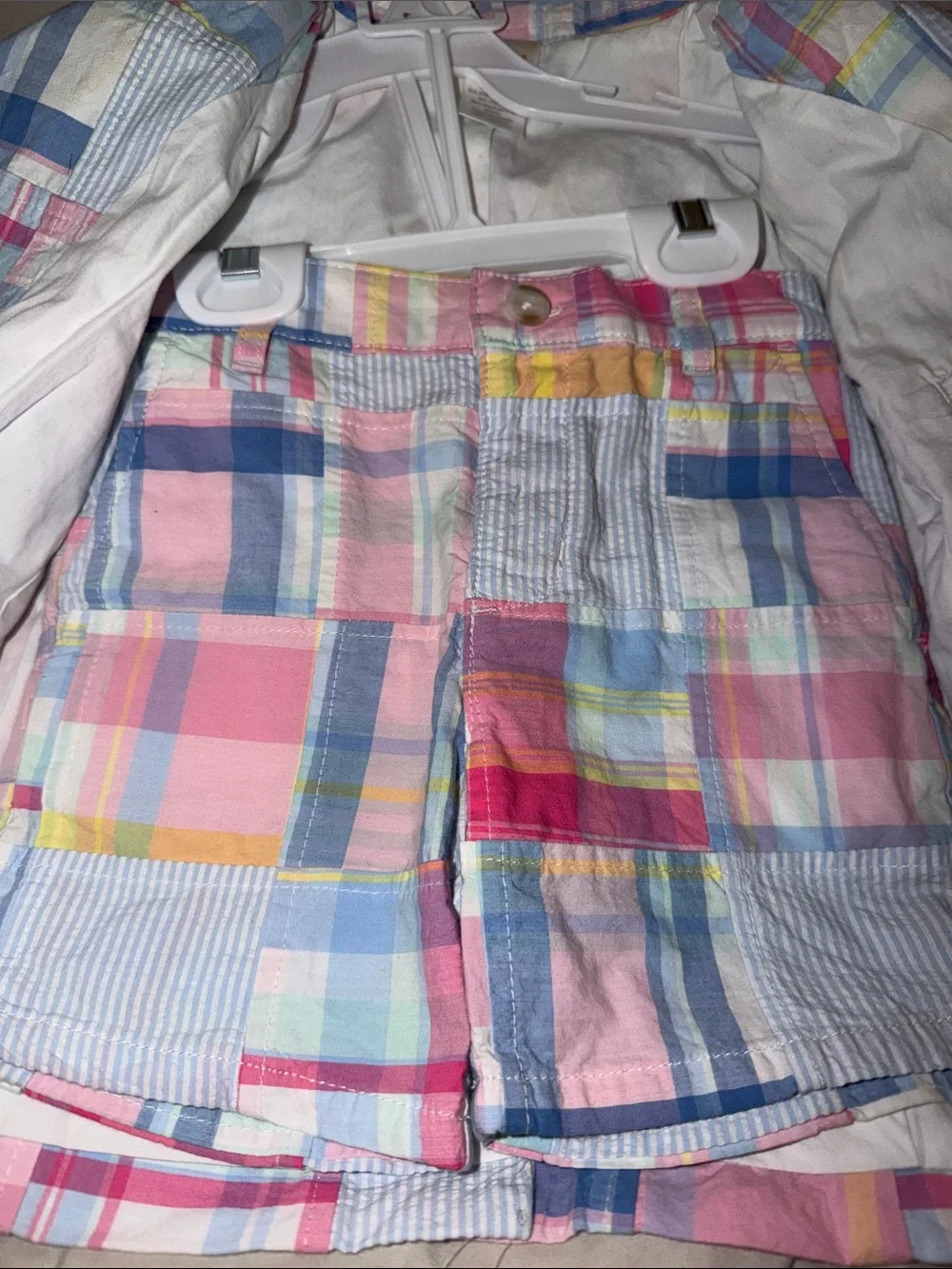 Gymboree Pastel Patchwork Blazer in Pink, Blue & Yellow